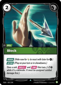 Block (057/298) - Origins