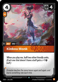 Kinkou Monk (141/298) - Origins