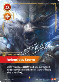 Volibear - Relentless Storm (Alternate Art) (300*/298) - Origins