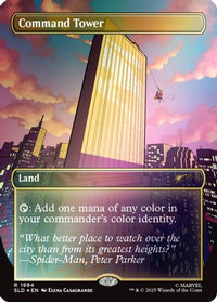 Command Tower (1994) (Rainbow Foil) -  Foil (SLD-1994) - Secret Lair Drop Series