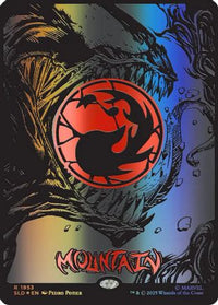 Mountain (1953) (Raised Foil) -  Foil (SLD-1953) - Secret Lair Drop Series