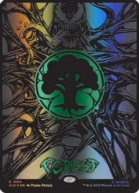 Forest (1954) (Raised Foil) -  Foil (SLD-1954) - Secret Lair Drop Series