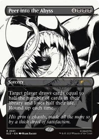 Peer into the Abyss (2021) -  (SLD-2021) - Secret Lair Drop Series