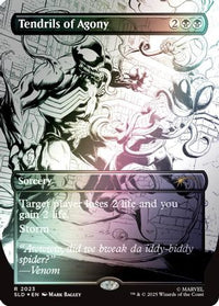 Tendrils of Agony (2023) (Rainbow Foil) -  Foil (SLD-2023) - Secret Lair Drop Series