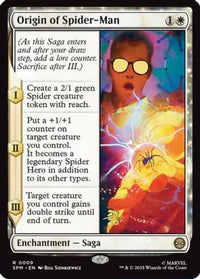Origin of Spider-Man -  Foil (PRE-009) - Prerelease Cards