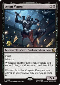 Agent Venom -  Foil (PRE-049) - Prerelease Cards