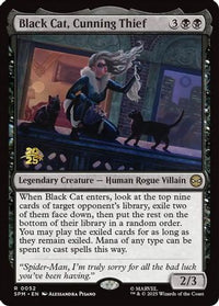 Black Cat, Cunning Thief -  Foil (PRE-052) - Prerelease Cards