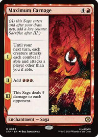 Maximum Carnage -  Foil (PRE-083) - Prerelease Cards
