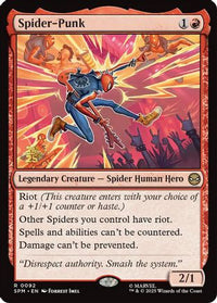 Spider-Punk -  Foil (PRE-092) - Prerelease Cards