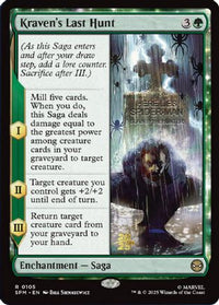 Kraven's Last Hunt -  Foil (PRE-105) - Prerelease Cards