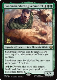 Sandman, Shifting Scoundrel -  Foil (PRE-112) - Prerelease Cards