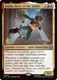 Arana, Heart of the Spider -  Foil (PRE-123) - Prerelease Cards