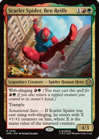 Scarlet Spider, Ben Reilly -  Foil (PRE-142) - Prerelease Cards