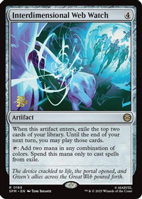 Interdimensional Web Watch -  Foil (PRE-165) - Prerelease Cards