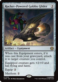 Rocket-Powered Goblin Glider -  Foil (PRE-172) - Prerelease Cards