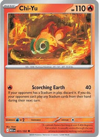 Chi-Yu 031  - Reverse Holofoil ME01 Mega Evolution - Uncommon