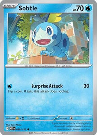 Sobble 039  - Reverse Holofoil ME01 Mega Evolution - Common