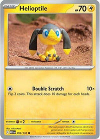 Helioptile 052/132  ME01 Mega Evolution - Common