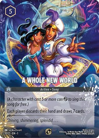 A Whole New World (10) Holofoil - Disney Lorcana Promo Cards