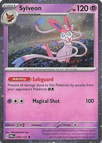 Sylveon (Cosmos Holo) 040/131  - Holofoil Miscellaneous Cards & Products - Rare