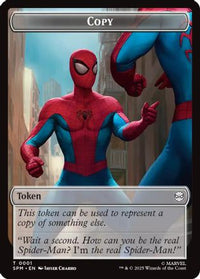 Copy // Human Citizen Double-Sided Token -  Foil (SPM-1 // 4) - Marvel's Spider-Man