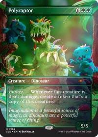 Polyraptor (Rainbow Foil) -  Foil (SLD-2194) - Secret Lair Drop Series