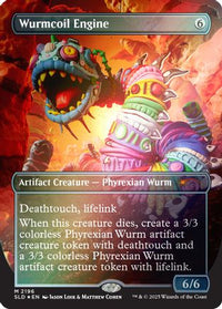 Wurmcoil Engine (2196) (Rainbow Foil) -  Foil (SLD-2196) - Secret Lair Drop Series