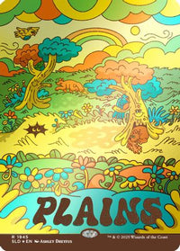 Plains (1945) (Rainbow Foil) -  Foil (SLD-1945) - Secret Lair Drop Series