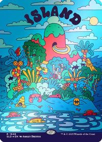 Island (1946) (Rainbow Foil) -  Foil (SLD-1946) - Secret Lair Drop Series