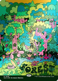 Forest (1949) (Rainbow Foil) -  Foil (SLD-1949) - Secret Lair Drop Series