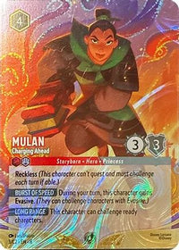 Mulan - Charging Ahead (3) Holofoil - Disney Lorcana Promo Cards