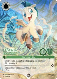 Pegasus - Gift for Hercules (1)  - Disney Lorcana Promo Cards