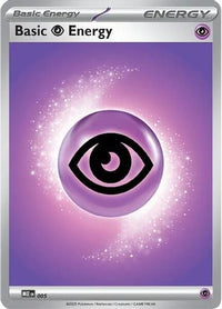 Basic Psychic Energy 005  - Reverse Holofoil MEE Mega Evolution Energies - Common