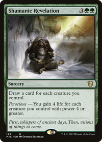 Shamanic Revelation [Innistrad: Midnight Hunt Commander]