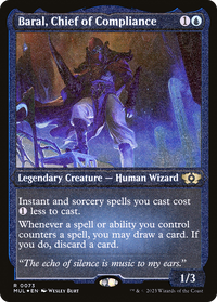 Baral, Chief of Compliance (Foil Etched) -  Foil (MUL-073) - Multiverse Legends