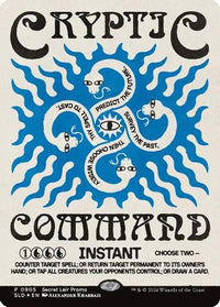 Cryptic Command (Rainbow Foil) -  Foil (SLD-905) - Secret Lair Drop Series