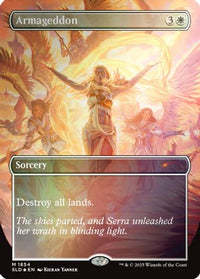 Armageddon (Rainbow Foil) -  Foil (SLD-1854) - Secret Lair Drop Series