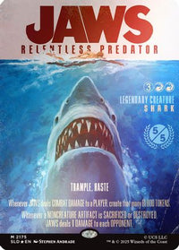 Jaws, Relentless Predator (Rainbow Foil) -  Foil (SLD-2175) - Secret Lair Drop Series