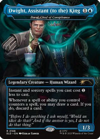 Dwight, Assistant (to the) King - Baral, Chief of Compliance -  Foil (SLD-2168) - Secret Lair Drop Series