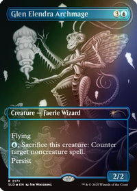 Glen Elendra Archmage (2171) (Rainbow Foil) -  Foil (SLD-2171) - Secret Lair Drop Series