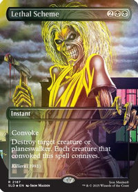 Lethal Scheme (Rainbow Foil) -  Foil (SLD-2187) - Secret Lair Drop Series