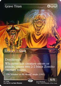 Grave Titan (2188) (Rainbow Foil) -  Foil (SLD-2188) - Secret Lair Drop Series