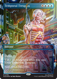 Temporal Trespass (Rainbow Foil) -  Foil (SLD-2190) - Secret Lair Drop Series