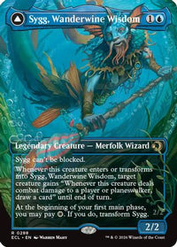 Sygg, Wanderwine Wisdom (Borderless) -  Foil (ECL-288) - Lorwyn Eclipsed