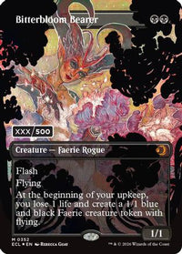 Bitterbloom Bearer (Borderless) (Serial Numbered) -  Foil (ECL-352) - Lorwyn Eclipsed