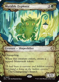 Mutable Explorer (Showcase) -  Foil (ECL-327) - Lorwyn Eclipsed