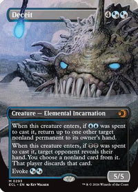 Deceit (Borderless) -  (ECL-293) - Lorwyn Eclipsed