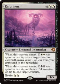 Emptiness -  (ECL-222) - Lorwyn Eclipsed