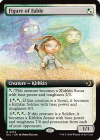 Figure of Fable (Extended Art) -  Foil (ECL-372) - Lorwyn Eclipsed