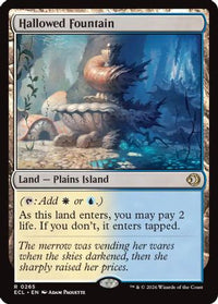 Hallowed Fountain -  (ECL-265) - Lorwyn Eclipsed